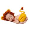 Matissa Newborn Baby Girl/Boy Crochet Knit Costume Photography Prop Hats Outfits (Baby Lion) view 1