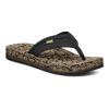 Sanuk Mens Ziggy ST | Flip Flops for Men | Mens Sandals | Beach Sandals | Water Friendly & Lightweight | Comfort Footbed, Black, 11 view 2