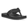 Sanuk Mens Ziggy ST | Flip Flops for Men | Mens Sandals | Beach Sandals | Water Friendly & Lightweight | Comfort Footbed, Black, 11 view 3