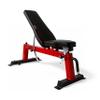 CAP Barbell Deluxe Utility Weight Bench, Red (FM-CS804DX-RD) view 1