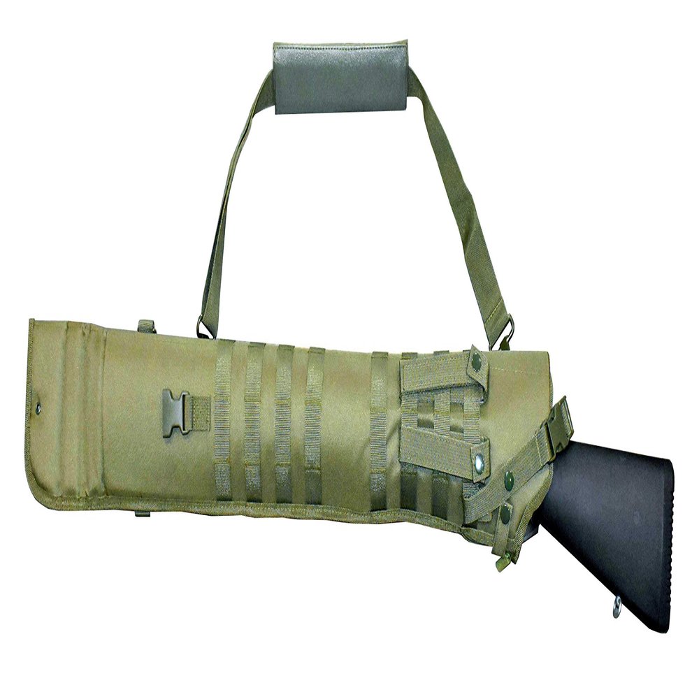 Trinity soft padded case for Benelli Nova Benelli Super Nova Tactical case Soft Range molle Holster Bag Shoulder Military Security ATV Horse Motorcycle Truck Quad Carry Olive 34 inches Long.