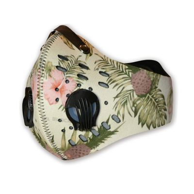 Blockade Hibiscus Pineapple Neoprene Cycling Mask