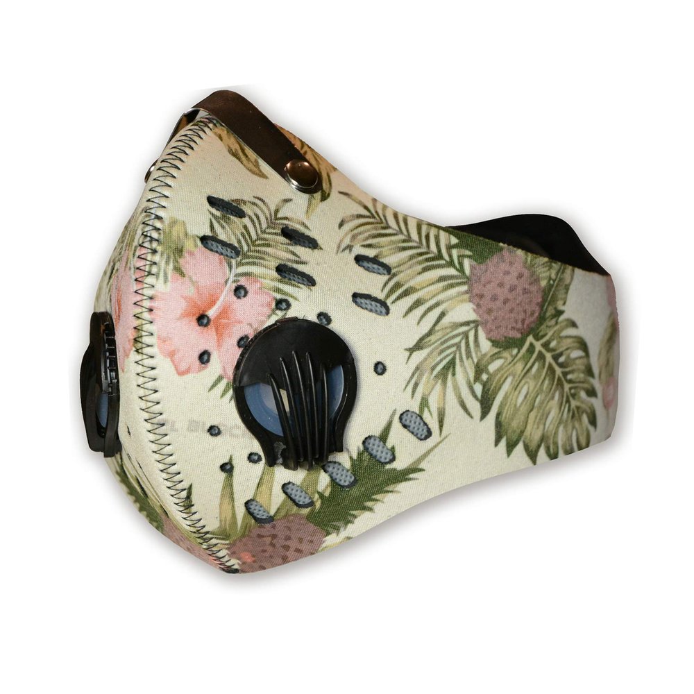 Blockade Hibiscus Pineapple Neoprene Cycling Mask