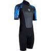 Aqualung 3mm Hydroflex Men's Shorty Wetsuit - Black/Blue, Small view 2