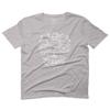 0305. Biker Skull Graphic Biking Mountain Bike Bicycle MTB Rider for Men T Shirt (Light Gray 2X-Large) view 1