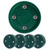 Better Biscuit Hockey Puck Shooter-4 Pack, Dark Green view 1