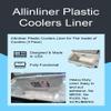 Allinliner Plastic Cooler Liner - Disposable 3 Pack for Coleman 50 Qt. Ice Chest - BPA Free Insert for Fishing, Camping, BBQ, Butchering view 3