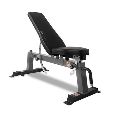 CAP Barbell Deluxe Utility Weight Bench, Gray (FM-CS804DX-GY)