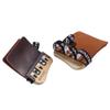 BICASTER Barebow Finger Tabs Cordovan Leather + Brass String Walking Finger Guards - RH (Large) view 2