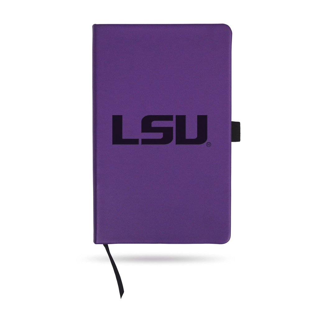 Rico Industries NCAA LSU Tigers Laser-Engraved Color Notepad, 5.25 x 8.25-inches