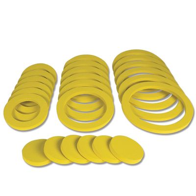 S&S Worldwide Yellow Foam Ring and Disc Set