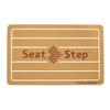 Tidal Wake Seat Step Non-Slip Marine Mat Protects Boat Seats & Upholstery from Rips, Dirt & Wear from Stepping on Seats-ideal for Cushions, Seat Covers, Vinyl Upholstery (Tan/White) view 1