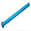 KCNC KQR09 Through Axle, Blue, 0.5 x 5.6 inches (12 x 142 mm), 1.0 Pitch Hex Type Through Axle, for Rear view 1