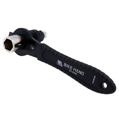 BikeHand Bike Crank Extractor Puller Remover for Square Threaded Taper Crankset - Easy Bicycle Crank Arm Removal Tool