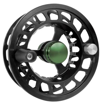 Cheeky Fishing Launch 325 Spare Spool, Green/Black
