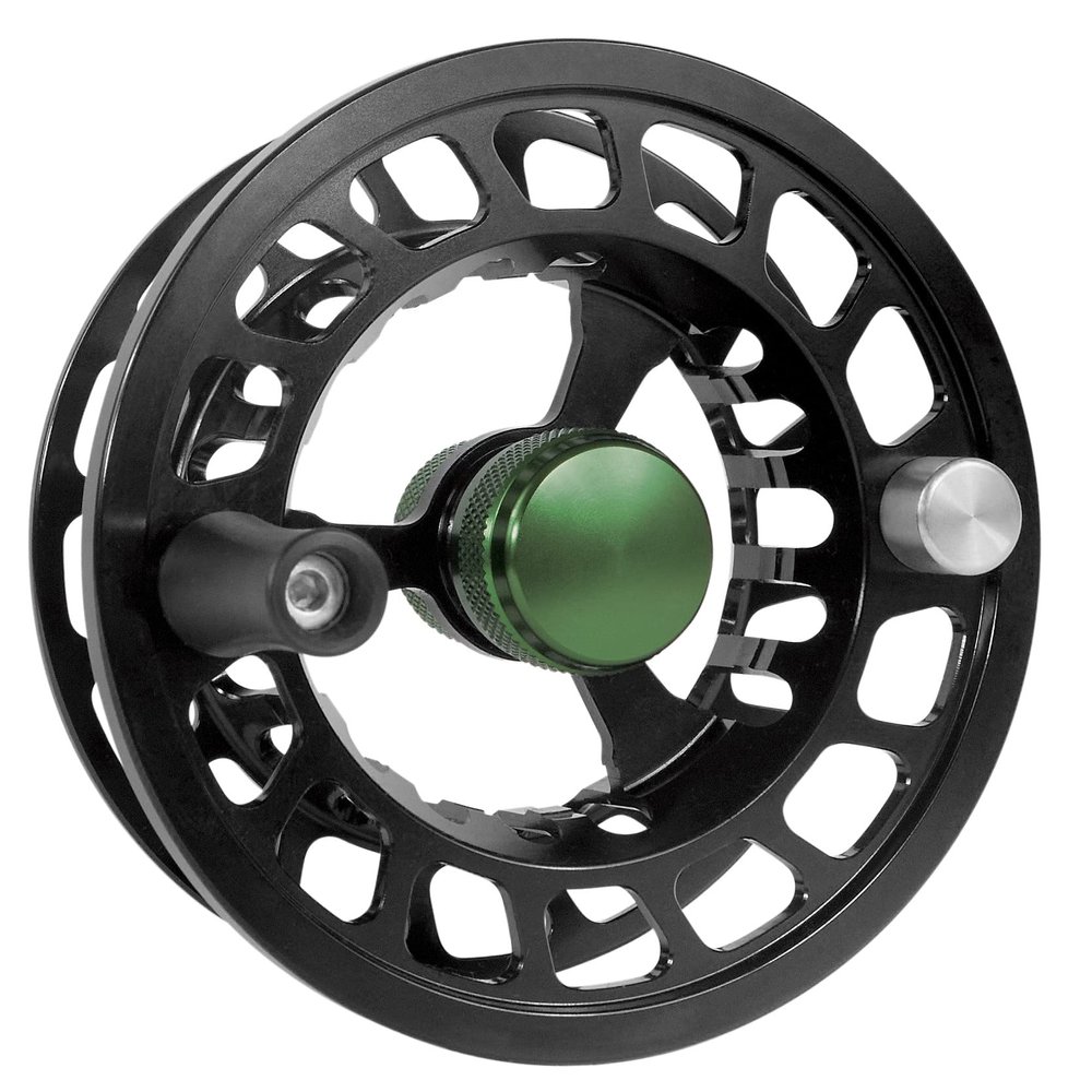 Cheeky Fishing Launch 325 Spare Spool, Green/Black