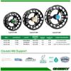 Cheeky Fishing Launch 325 Spare Spool, Green/Black view 4