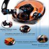DEDEPU Scuba Cylinder Full Face Diving Mask Size S/M Scuba Oxygen 1L Tank Blue Color with Manual Oxygen Pump view 4