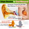 WaterDam Swimming Ear Plugs Great Waterproof Ultra Comfy Earplugs Prevent Swimmer's Ear (Size 2+2+2: Kids Teens Medium/Small Ear Women, Men (Green Orange Pink)) view 3