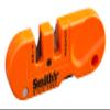 Smiths 51203 Pocket Pal Multi-Functional Knife Sharpener - Compact Handheld, Carbide & Ceramic Stones, Fold-Out Diamond Rod for Outdoor and Hunting - Lightweight, Portable, Multiuse - Orange view 1