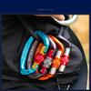 Climbing Carabiner 5 Pack Auto Locking Heavy Duty Caribeaners Twist Lock Screwgate Aluminum Lightweight for Climbing, Mountaineer, Hammock, Camping, Outdoor Equipment,Backpack,Keychain,Dog Leash view 2