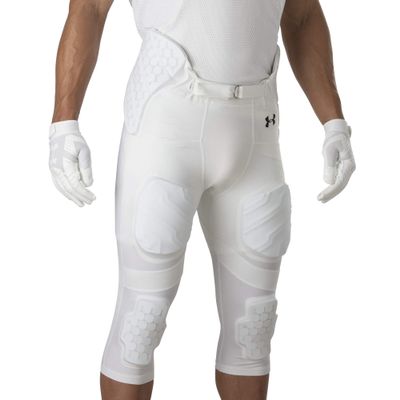 Gameday Armor Integrated Football Pant Youth - White, YXL