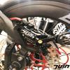 Juin Tech M1 Cable Actuated Hydraulic Bicycle Bike Disc Brake Caliper Set Extra Powerful Hybrid Brake for Road Mountain Cyclocross Gravel eBike Folding Bike etc. use (Black) view 3