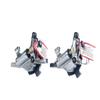 Juin Tech M1 Cable Actuated Hydraulic Bicycle Bike Disc Brake Caliper Set Extra Powerful Hybrid Brake for Road Mountain Cyclocross Gravel eBike Folding Bike etc. use (Gray) view 1