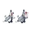Juin Tech M1 Cable Actuated Hydraulic Bicycle Bike Disc Brake Caliper Set Extra Powerful Hybrid Brake for Road Mountain Cyclocross Gravel eBike Folding Bike etc. use (Gray) view 2