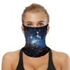 Face Bandana Ear Loops Face Balaclava Men Women Neck Gaiters for Dust Wind Motorcycle UPF 50+ Neck Gaiters UV Mask Sun Protection Windproof Scarf Face Cover for Outdoor Blue Galaxy-02 view 2