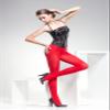 Zioccie 80 Denier Microfibre Tights for Women Soft Semi Opaque Solid Color High Waist Footed Pantyhose (Red, One Size) view 4