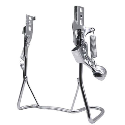 Garneck Bike Kickstand Double Leg Bicycle Stand Folding Bicycle Stand Support Rear Mount Bicycle Repair Kick Stand for Parking Holder (Fits 14inch, Double Holes)