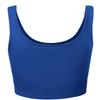 HATOPANTS Women Sleeveless Racerback Crop Tank Top Cami Backless Scoopneck Shirts SAPPHI L view 4