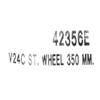 uflex Boat Steering Wheel 42356E | V24C 13 7/8 Inch Tan Stainless view 4