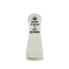 Keep Calm and Hit Bombs Sunfish Leather Hybrid Golf Headcover view 1