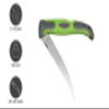 Smiths 51259 Mr. Crappie 6 Folding Flex Fillet Knife Green Stainless Steel Locking Blade Pocket Fillet Knife Fishing Accessory Fish Cleaning & Debonding TPE Soft Grip Handle Portable view 3