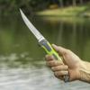 Smiths 51259 Mr. Crappie 6 Folding Flex Fillet Knife Green Stainless Steel Locking Blade Pocket Fillet Knife Fishing Accessory Fish Cleaning & Debonding TPE Soft Grip Handle Portable view 4