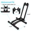 Lumintrail Bike Floor Foldable Storage Stand for Mountain and Road Bicycle Indoor Outdoor Garage Storage view 2