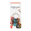Nite IZE Aluminum Keyring Locker S-Biner - Carabiner Accessories for Keychain Organization - Keyring with 5 Assorted Color S-Biner MicroLock Carabiners view 1