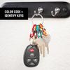Nite IZE Aluminum Keyring Locker S-Biner - Carabiner Accessories for Keychain Organization - Keyring with 5 Assorted Color S-Biner MicroLock Carabiners view 3