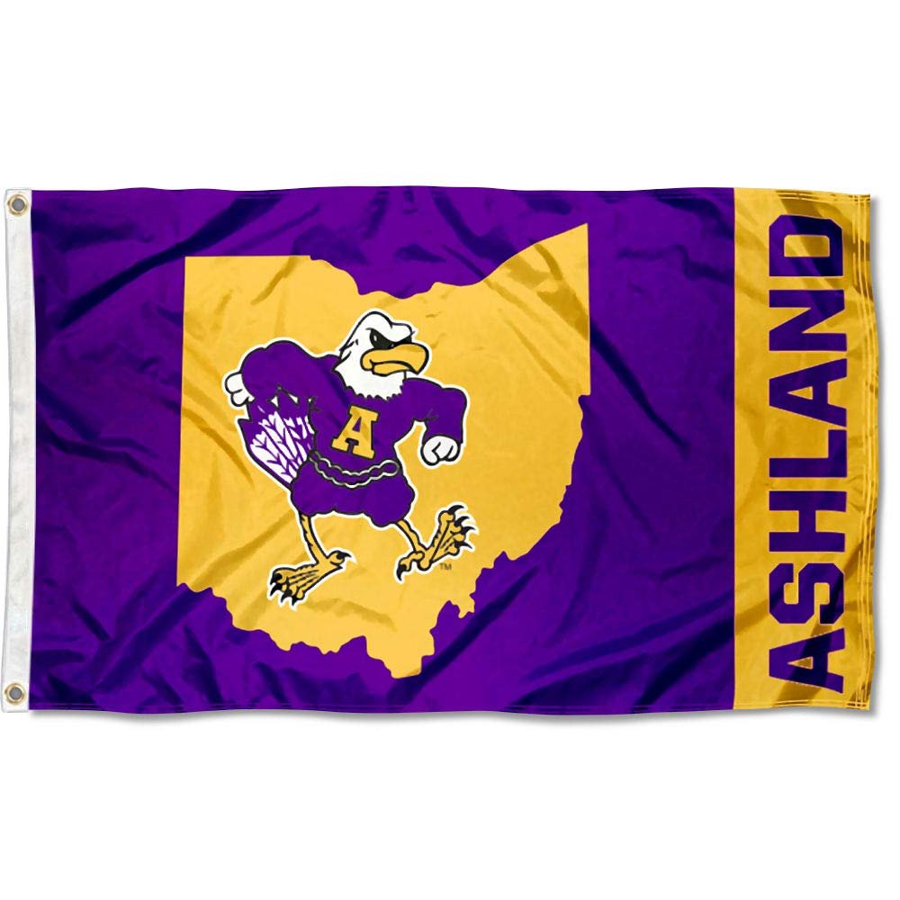 Ashland Eagles State of Ohio Grommet Flag