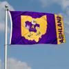 Ashland Eagles State of Ohio Grommet Flag view 3