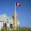 Ashland Eagles State of Ohio Grommet Flag view 4