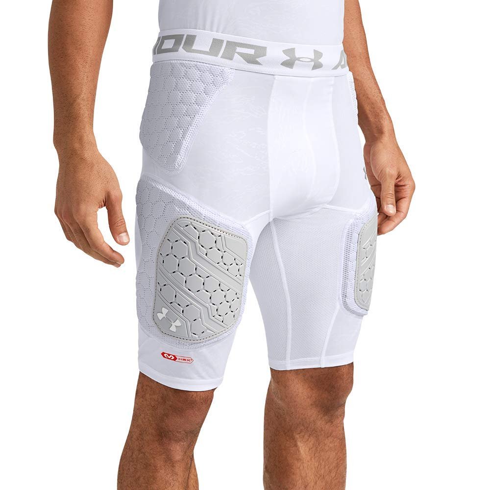 Gameday Armor Pro 5-Pad Girdle-Tiger Camo White, 3XL