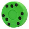 Green Biscuit NHL Street Roller Hockey Puck - Outdoor Off ice Hockey Pucks for Practice + Training and Stick Handling - Original Street Puck with Rollers - Diameter 3 Inch, Thick 1 Inch view 1