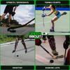 Green Biscuit NHL Street Roller Hockey Puck - Outdoor Off ice Hockey Pucks for Practice + Training and Stick Handling - Original Street Puck with Rollers - Diameter 3 Inch, Thick 1 Inch view 3
