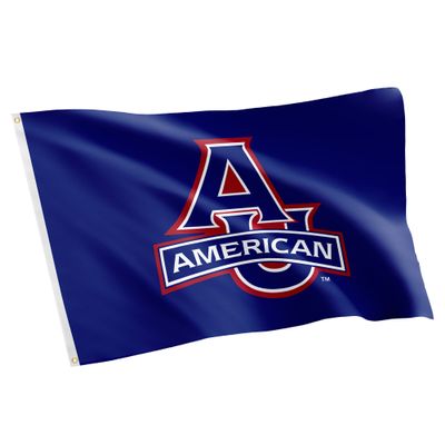 Desert Cactus American University AU Flag - 3 x 5 Feet Eagles Banner, Indoor/Outdoor Durable Fabric, 100% Polyester Design (Style 1)