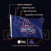 Desert Cactus American University AU Flag - 3 x 5 Feet Eagles Banner, Indoor/Outdoor Durable Fabric, 100% Polyester Design (Style 1) view 4
