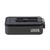 Logos Female Mess Kit, Black, Aluminum Stainless Steel, Approx. 12.4 x 4.5 x 2.2 inches (31.5 x 11.5 x 5 cm) view 4
