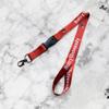 Desert Cactus Barry University Lanyard Buccaneers Car Keys ID Badge Holder Keychain Detachable Breakaway Snap Buckle (Red) view 4